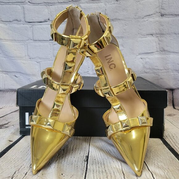 I.N.C. International Concepts Syndia Studded Dress Sandals, - Picture 1 of 7